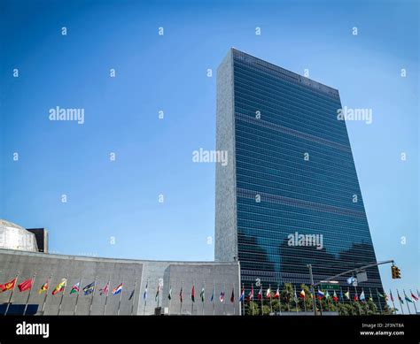 The United Nations Secretariat And General Assembly Buildings By