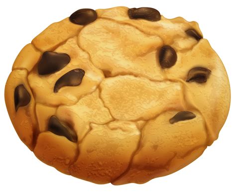 American Cookie Drawing Png Image Cookie Clipart Chocolate Chip