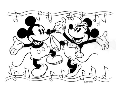 Mickey And Friends Coloring Pages Coloring Home