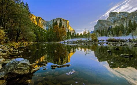 Sierra Nevada Mountains Yosemite National Park In Californias United