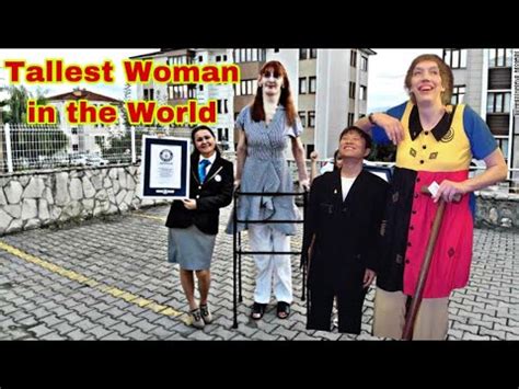 Tallest Woman Ever Lived On Earth Sandra Elaine Allen Guinness World Records Surprising