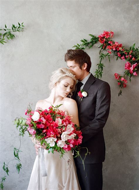 Romantic Valentines Day Wedding Inspiration By Ball Photo Co