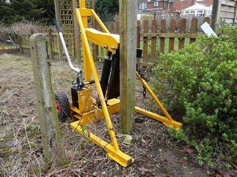 Should i use concrete or secureset foam and how big should my holes be. How to Remove Fence Post Concrete Footing without Digging ...