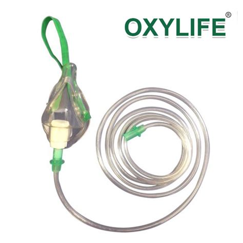 Oxygen Face Mask Adult Bajajlifecare