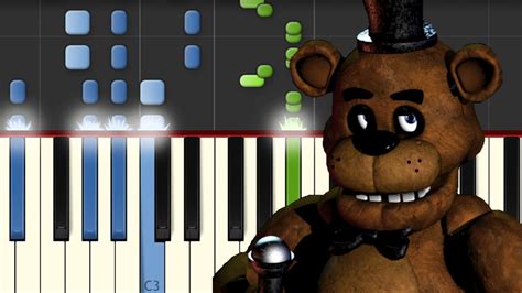 Five Nights At Freddys Piano Tutorial Notas Musicales Youtube
