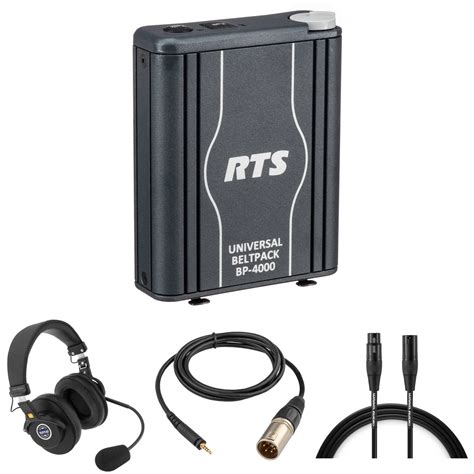 Telex Rts Single Channel Portable Beltpack Communications Kit