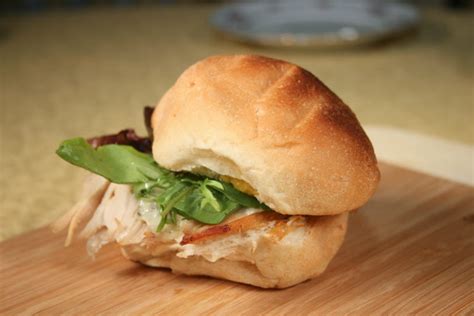 Turkey Sandwich with Greens Curry Crème Fraîche Fennel Seeds and