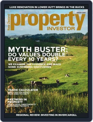 Nz Property Investor Magazine Digital Subscription Discount