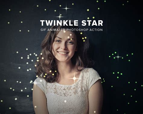  Animated Twinkle Star Photoshop Action Glitter Photoshop Animation