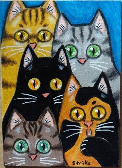 Pin By Cristina On Miao Cat Art Illustration Cat Painting