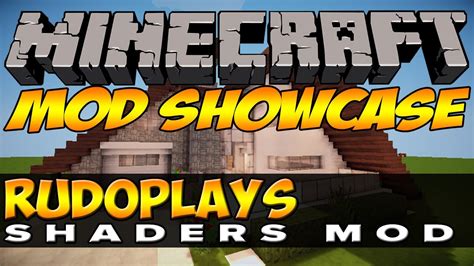 Minecraft Mod Showcase Rudoplayss Shader Mod Youtube