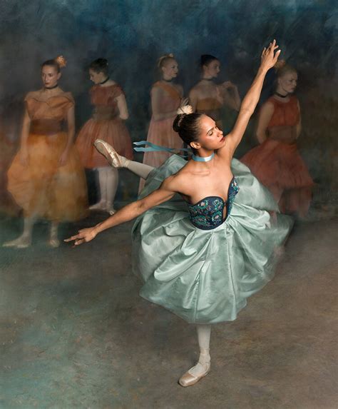 Glorious Green Misty Copeland Degas Dancers Ballet Beautiful