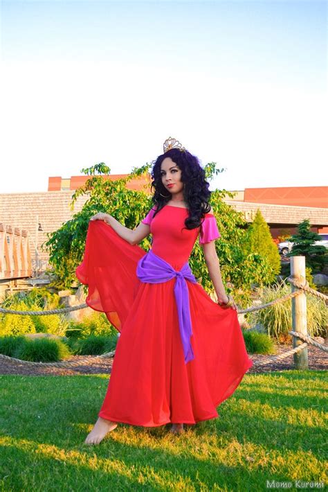 Esmeralda In Red By Momokurumi On Deviantart Red Dress Costume