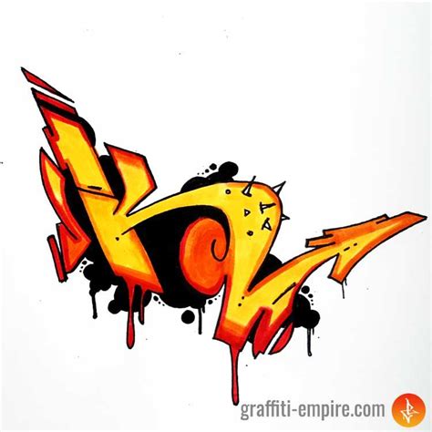 Maybe you would like to learn more about one of these? Graffiti Letter K images - in different styles ...