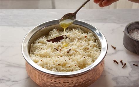 Stir in rice and broth. Basmati Cumin Rice (Jeera Rice) - Buttered Veg