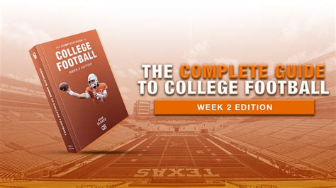 The Complete Guide To College Football Week Two Edition Qb List