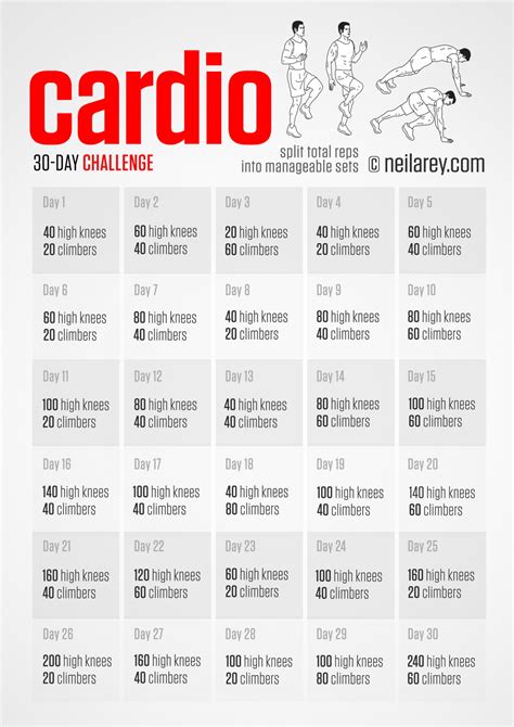 Neilarey Cardio And Core 30 Day Challenge —