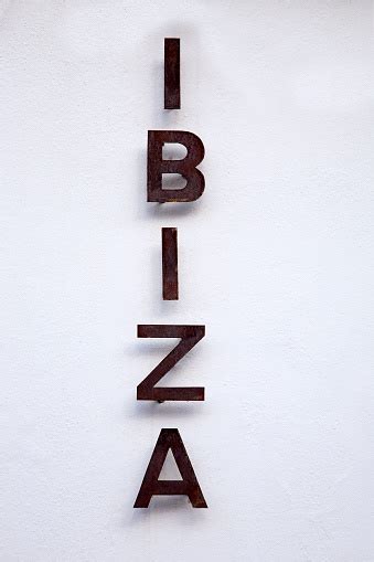 Ibiza Sign Stock Photo Download Image Now 2015 Balearic Islands