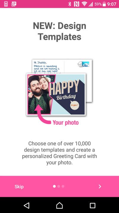 In just a few clicks, you can change the text with your own message, try out different colors and fonts, and even upload your own photos. This Photo Postcard App Lets You Design Your Own Postcard ...