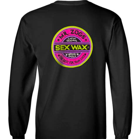sex wax long sleeved t shirt island surf company