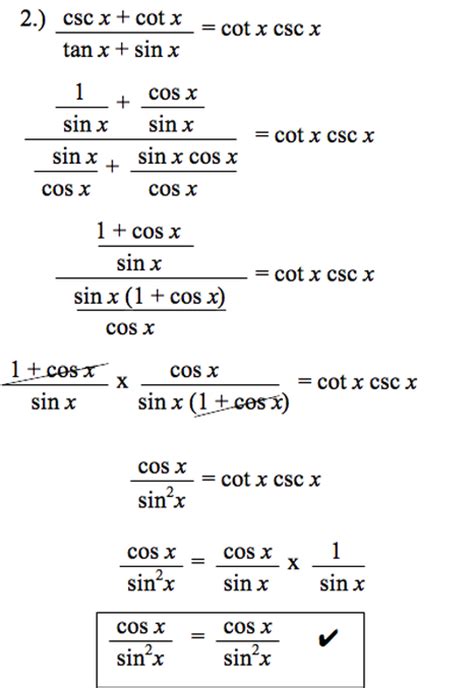 Struggling with verifying trig identities or other parts of trigonometry? Printables of Prove Trig Identities Worksheet - Geotwitter ...