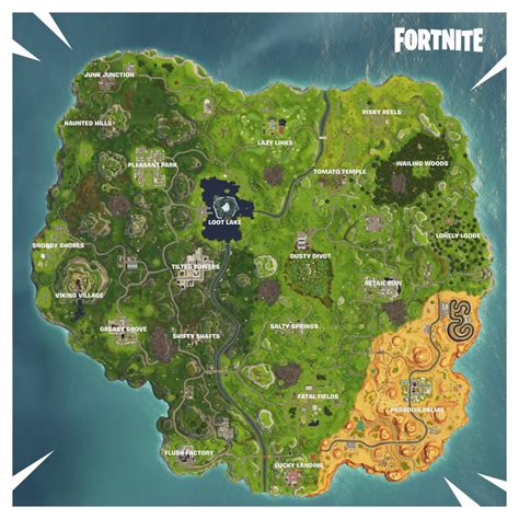 Fortnite Season 6 New Map Locations Floating Islands Corrupted Areas