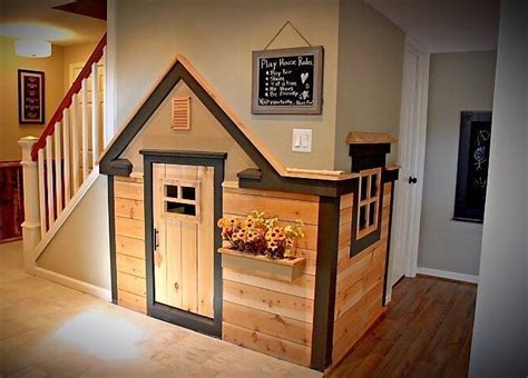 49 Amazing Playroom Under Stairs For Cute Kid