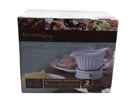 Kitchen Living Electric Gravy Boat Warmer 16 Ounce Capacity Model Ccw