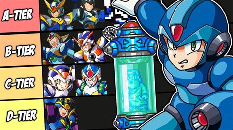 Ranking Mega Man Xs Armors From Worst To Best Youtube