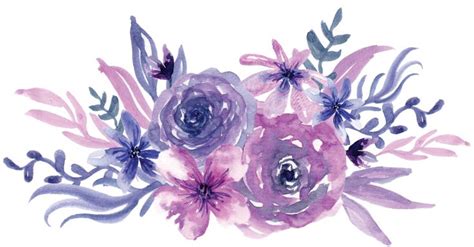 Purple Flower Transparent Google Search Flower Art Purple Flowers