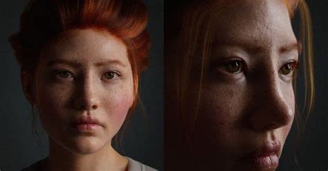 Creating A Realistic Red Haired Woman In Zbrush Maya Xgen Xgen