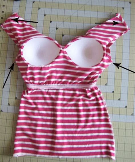 How To Sew A Built In Bra With Cups