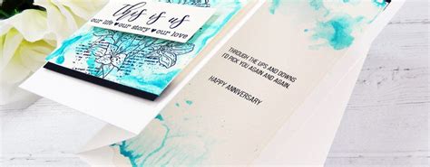 Maybe you would like to learn more about one of these? Tri-fold slim card + watercolor & diagonal cut tutorial - Unity Blog