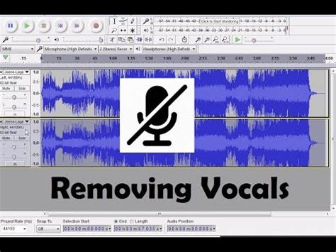 How to remove vocals from a song. How to Remove Singer's Voice/Vocals from a Song using ...