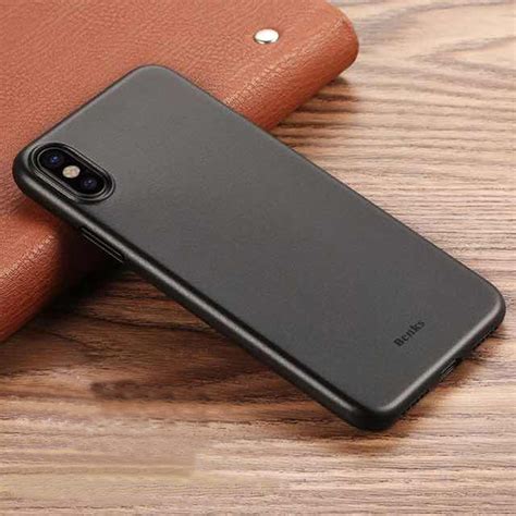 Perfect Black Thin Iphone X Xs Protective Case Cover Ips102 Cheap