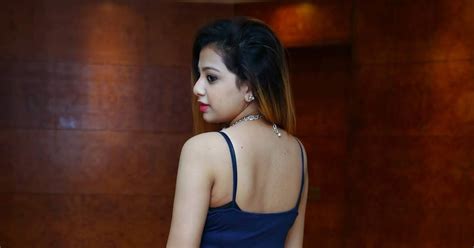 Beauty Galore Hd Nameera Stunning New Photos In Blue Hot Dress At Jhalak Designer Launch