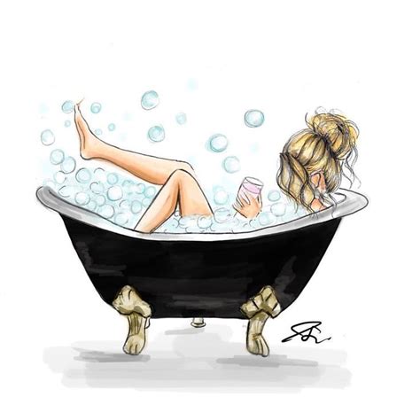 image result for bubble bath drawing sketches drawings girly art