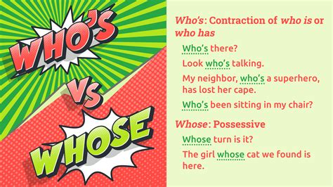 Whos Vs Whose Use Of The Apostrophe Editors Manual