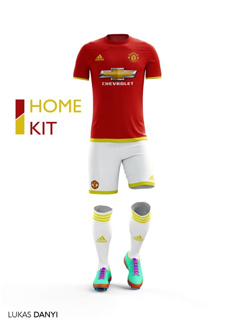 Manchester United Football Kit 16/17. on Behance
