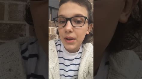 Brown began her acting career by playing guest roles on television. Millie Bobby Brown - Instagram Livestream 02-21-2017 - YouTube