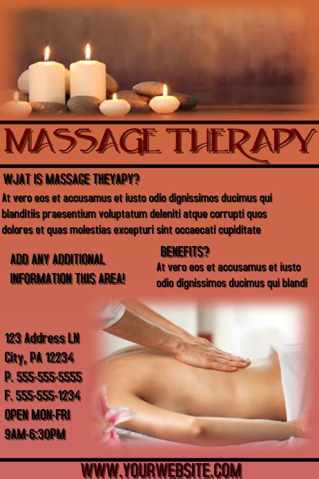 Postermywall Massage Therapy