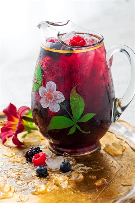 The Best Homemade Berry Iced Tea Recipe Vintage Kitty