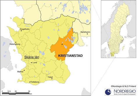 Svédország vaktérkép, svédország partvonala és határvonala. Kristianstad Svédország térkép - Térkép Kristianstad ...