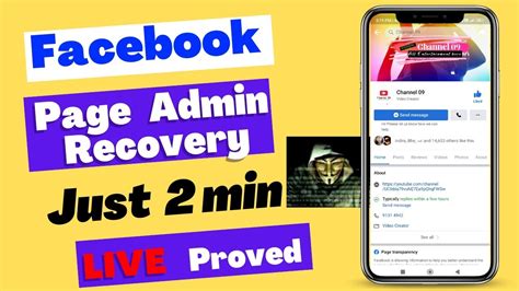 How To Recover Facebook Page How To Recover Facebook Page Admin Access Roles Channel