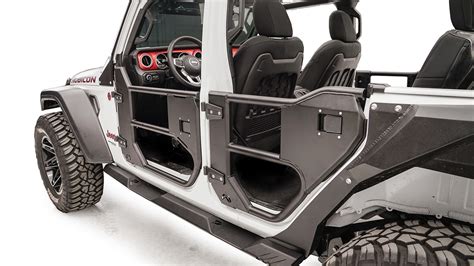 Aftermarket Worry Free Products With Free Delivery Gladiator Tube Half Doors Aries 1500200 Black