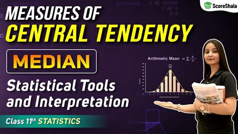 Median Measures Of Central Tendency Class 11 Statistics For Economics Youtube