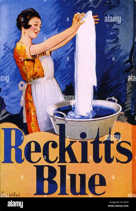 Reckitts Blue Advert 1925 Hi Res Stock Photography And Images Alamy