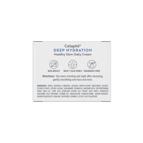 Cetaphil Deep Hydration Healthy Glow Daily Cream Oz Kroger