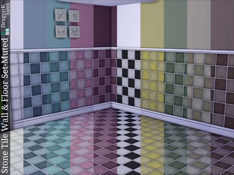 My Sims 4 Blog Tile Wallpaper And Floors By Sailfindragon