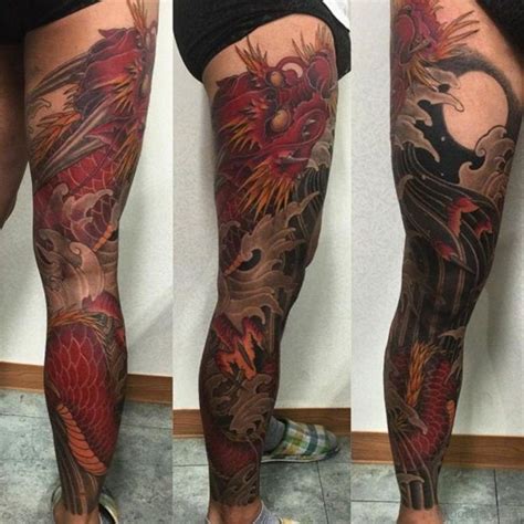 This tattoo will symbolize your destiny and your future moves. 33 Modern Dragon Tattoos For Leg
